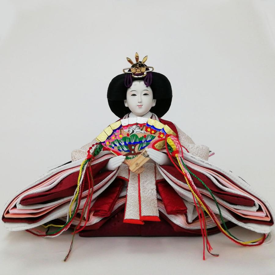 久月 【完売】雛人形 収納飾り 親王飾り 尾張屋寿翁作 芥子親王 37233