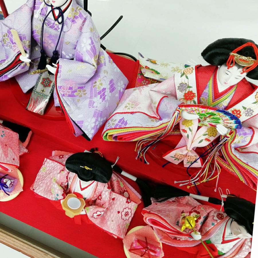 久月 【アウトレット企画 第四弾】雛人形 ケース飾り アクリルケース