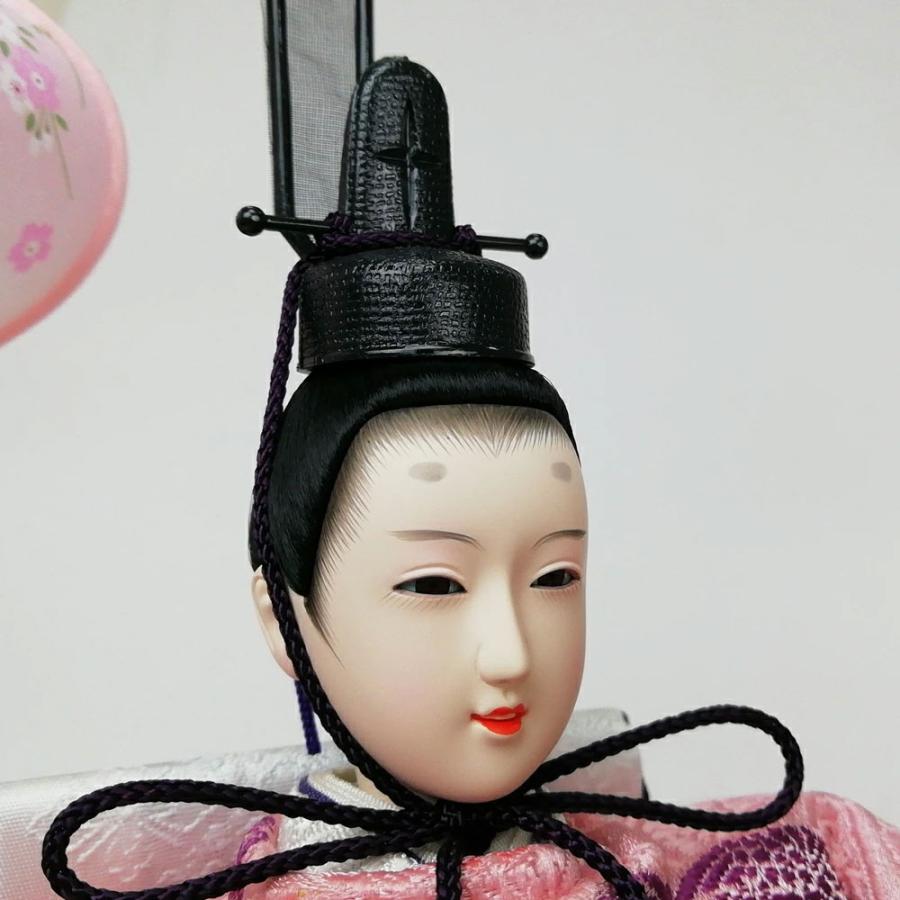 久月 雛人形 ケース飾り ガラスケース 親王飾り 66738 コンパクト : 祭