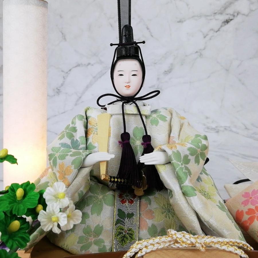 久月 雛人形 ケース飾り アクリルケース 親王飾り 69097 : 祭・人形の