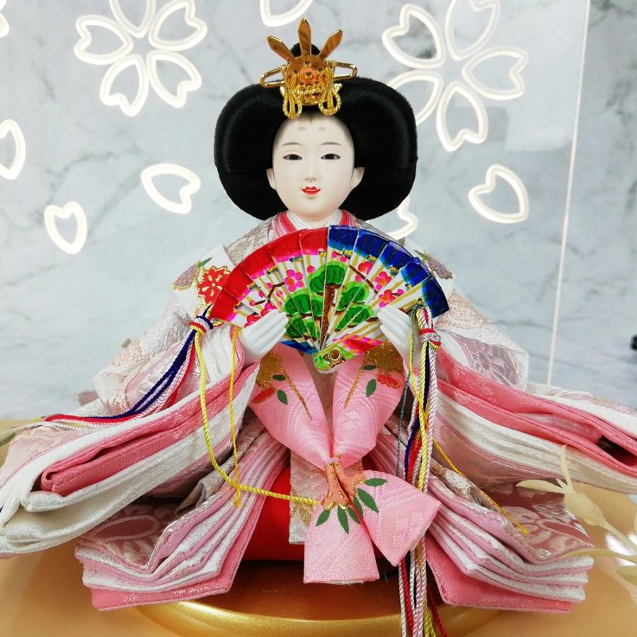久月 雛人形 ケース飾り アクリルケース 親王飾り 65108_6
