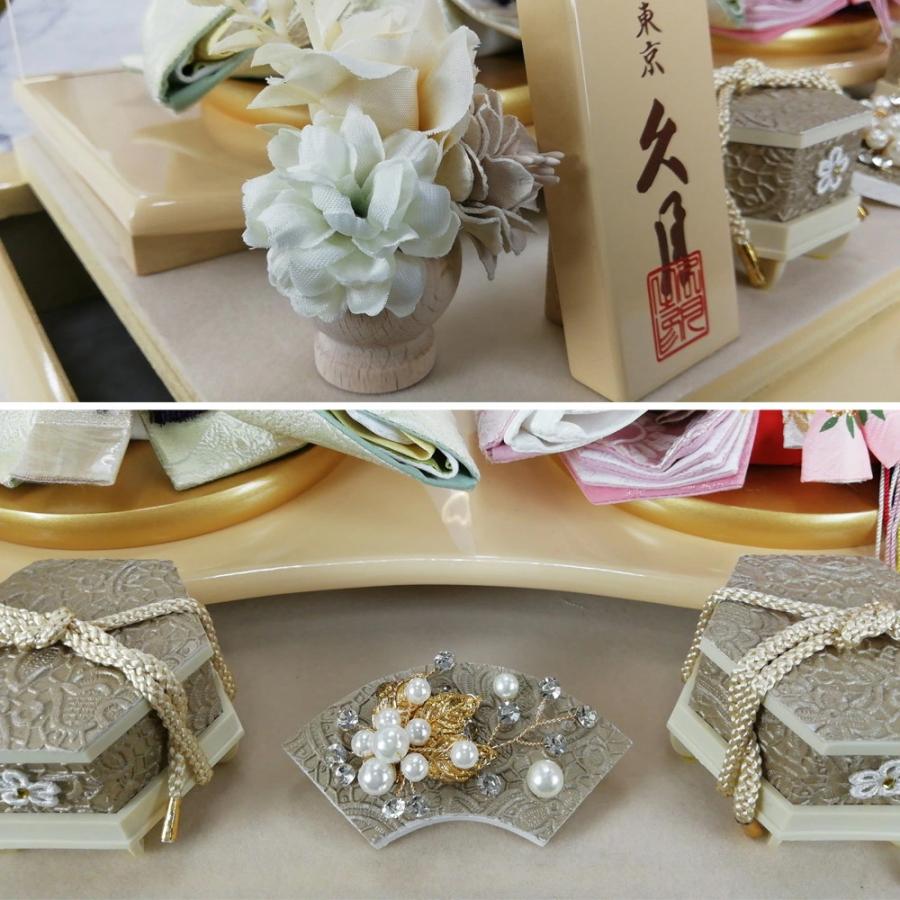 久月 雛人形 ケース飾り アクリルケース 親王飾り 65108_7