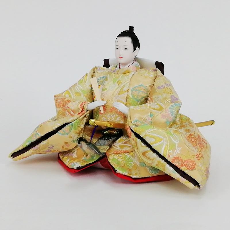 久月 雛人形 収納三段飾り 三賢女付 雛の詩 三五親王 芥子官女 五人