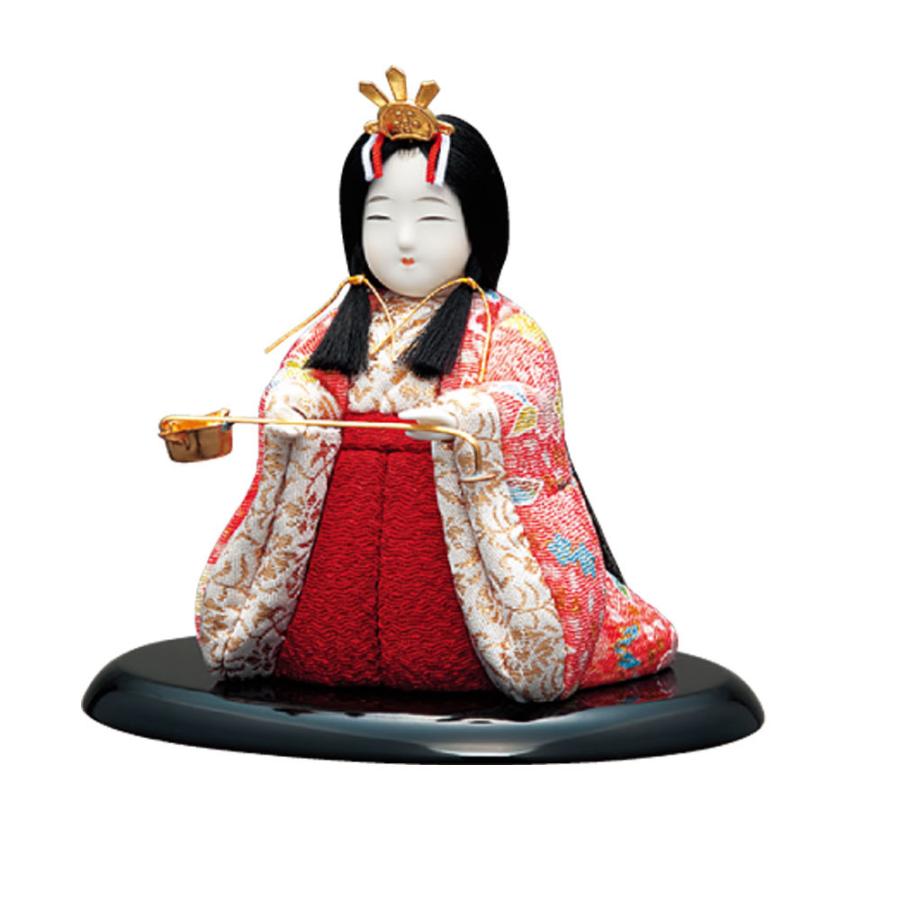 一秀 雛人形 お人形単品 木目込み 三人官女18号 L-4 : 祭・人形の森景
