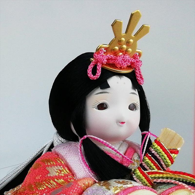 雛人形 コンパクト minicola みにこら rico 「美琴・りりは」 五人飾り