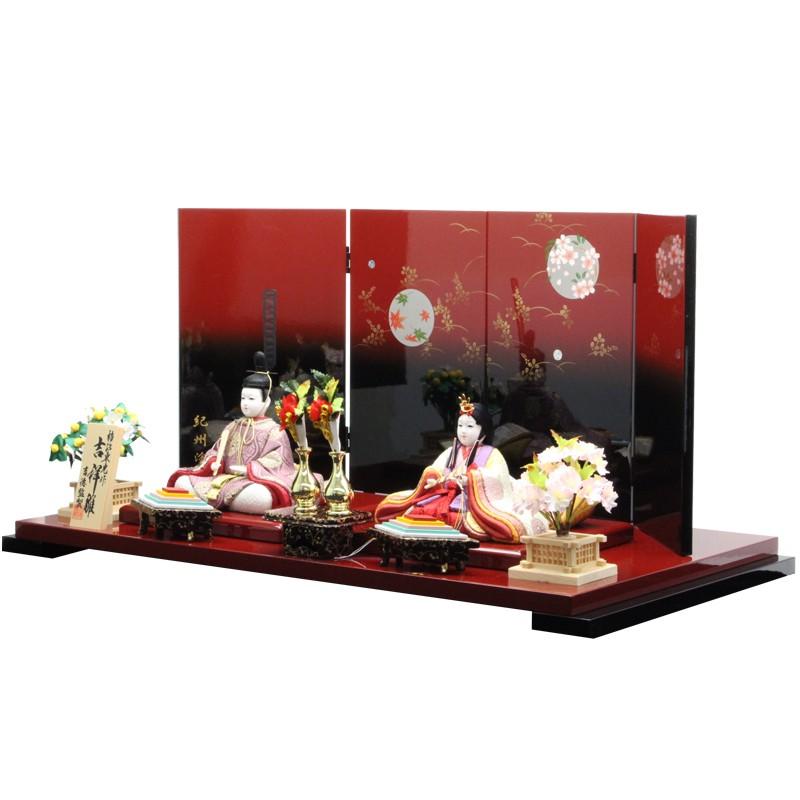 「人气商品」 雛人形 吉徳大光 柿沼東光作 木目込み 親王飾り 吉祥雛 331207 【L1773966223】(63492円)