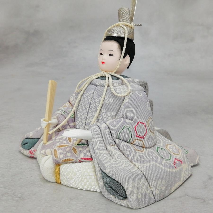 雛人形 一秀 木目込み 重陽の節句 親王飾り17号 正絹・友禅 重陽の節句 J-11-6_8