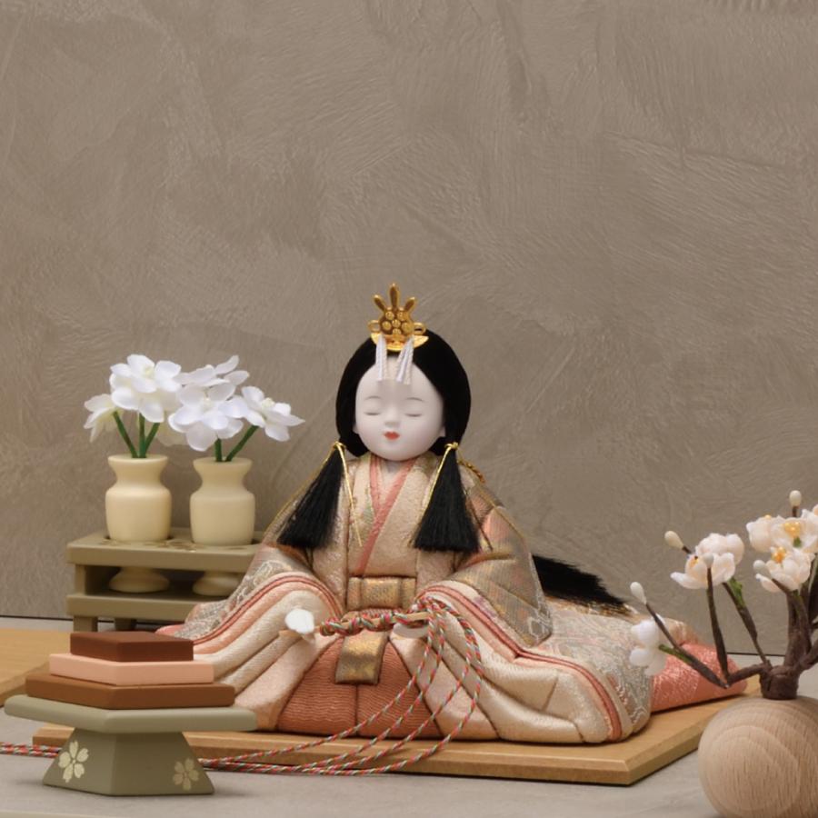 一秀 雛人形 木目込み人形 桃山雛 親王飾り H-25-8 17号 : 祭・人形の