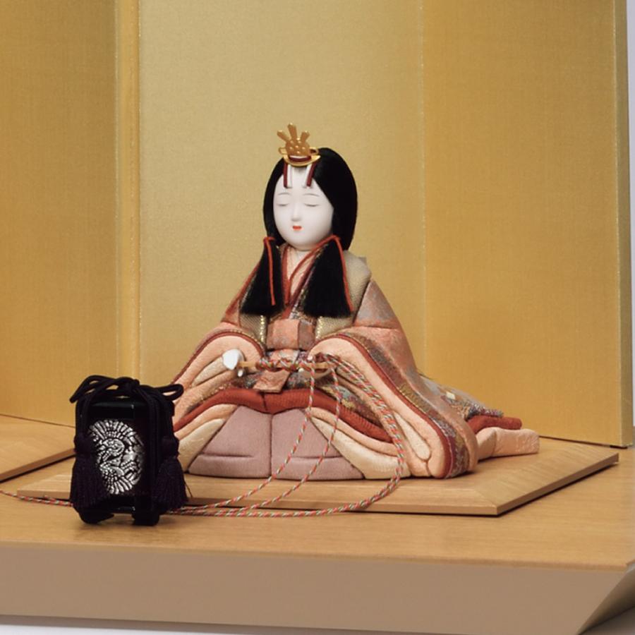 一秀 雛人形 コンパクト 木目込人形 親王飾り(伊織雛）H-55-7 伝統的