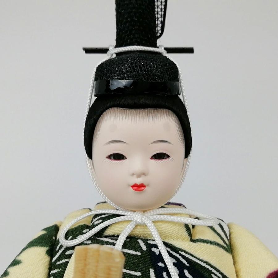 雛人形 ゆうき作 木目込み人形 kiki style 蓬莱 親王飾り ウォルナット