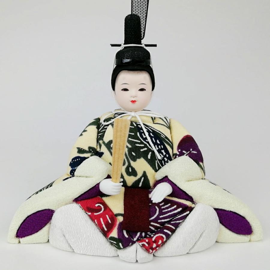 雛人形 ゆうき作 木目込み人形 kiki style 蓬莱 親王飾り ウォルナット