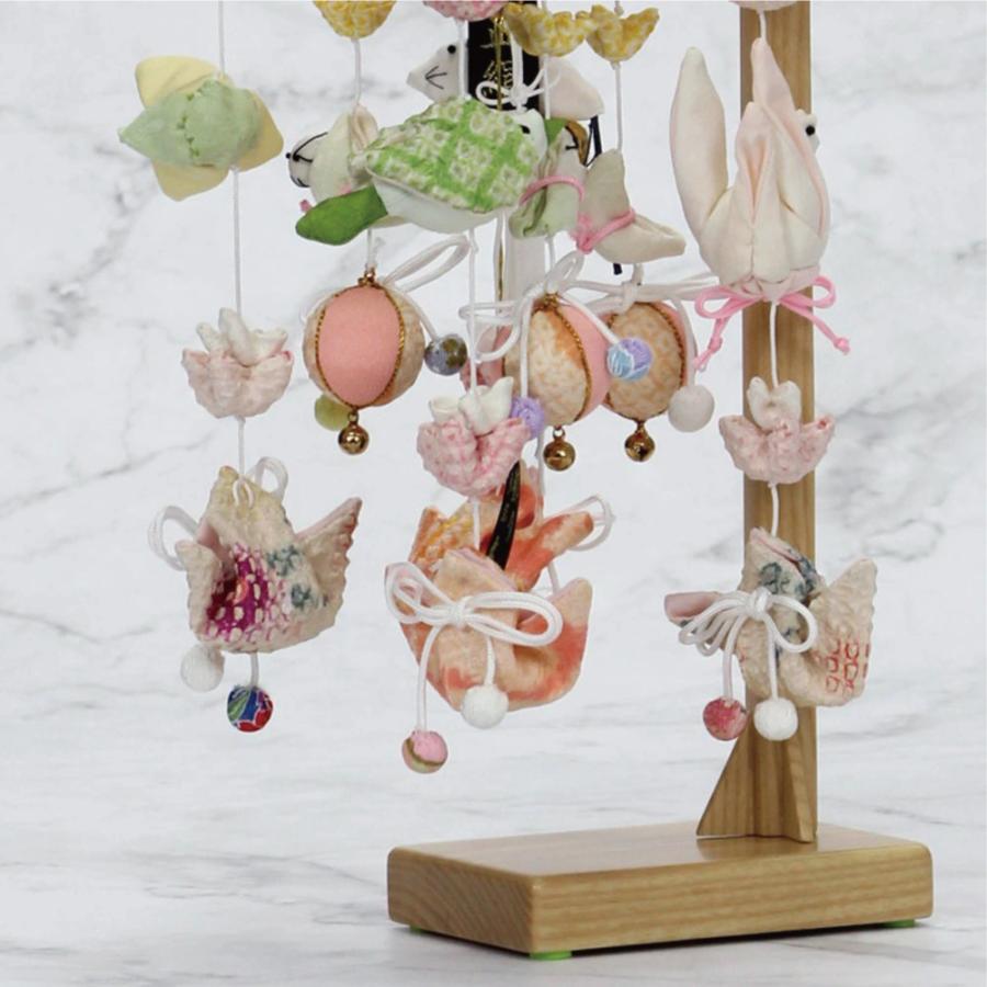 久月 【完売】久月 つるし雛 つるし飾り さげもん 雛人形 正絹こはく