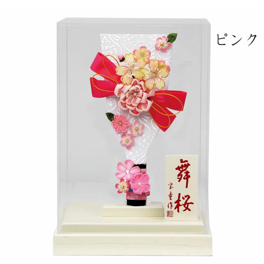 Sale 103 Off 羽子板 初正月 ケース飾り アクリルケース舞桜 オフホワイト 7号 リボンカンザシ Cisama Sc Gov Br