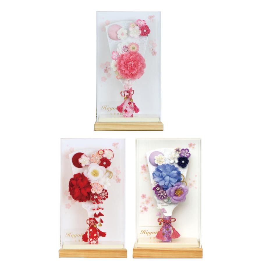 羽子板 羽子板 アクリルケース舞桜無垢 オフホワイト 9号 れい