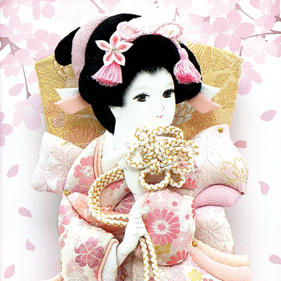 羽子板　宝童作　振袖刺繡ガラスケース２０号・間口約４０×奥行約３２×高さ約７５㎝ 8_000000001676.jpg?1678209907