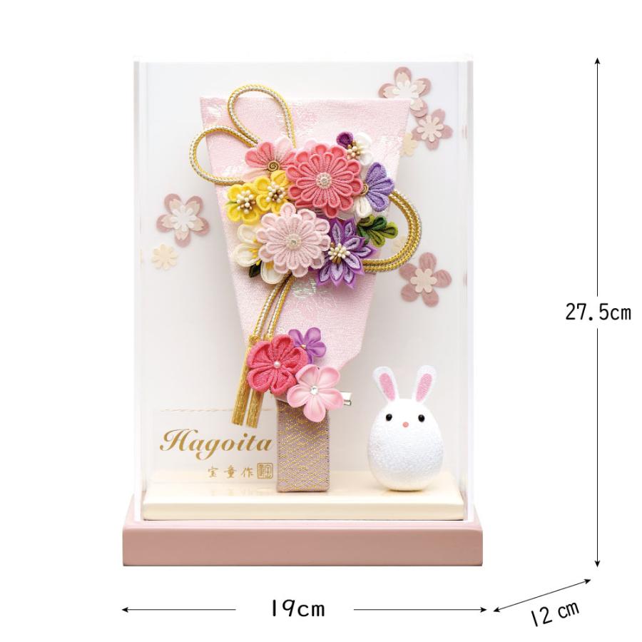 宝童作 【メーカー完売】羽子板 初正月 ケース飾り アクリル