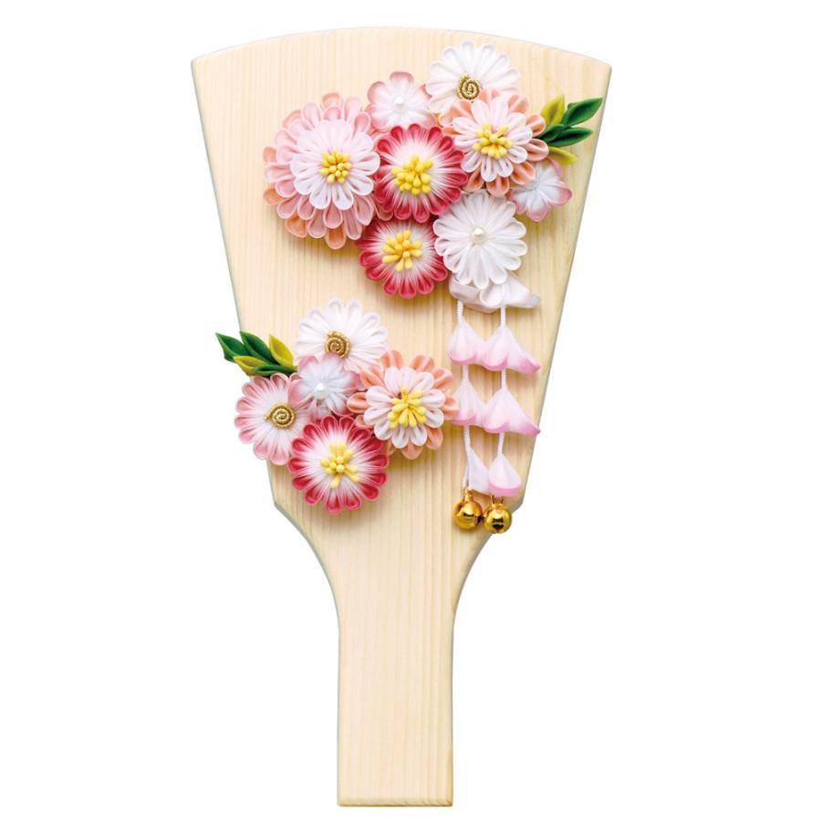 宝童作 羽子板 お祝い 初正月 みうかんざし 7号 ケース飾り アクリル