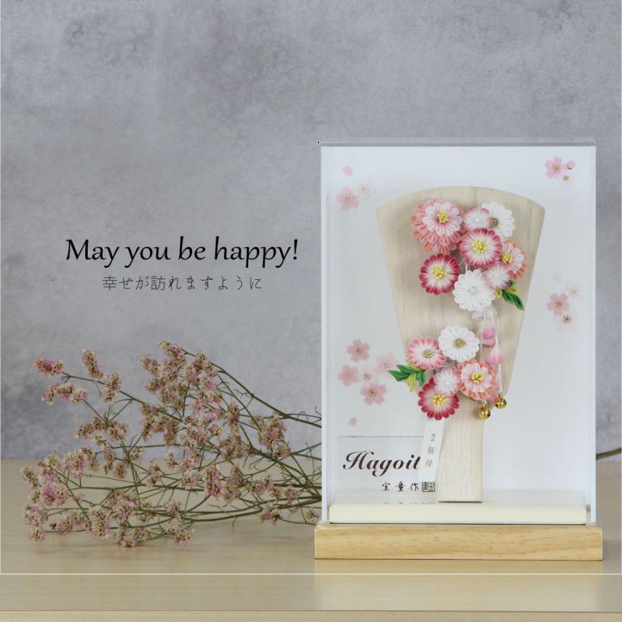 宝童作 羽子板 お祝い 初正月 みうかんざし 7号 ケース飾り アクリル