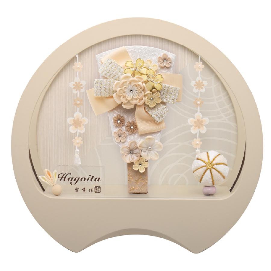 宝童作 【2026メーカー完売】羽子板 お祝い 初正月 円形アクリルケース