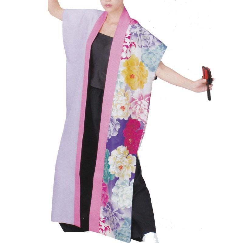 安心の定価販売 おどり袢天 薄紫 花柄 B 468 よさこい 踊り衣裳 祭用品 お祭り 祭り小物 はっぴ はんてん 半被 袢纏 超大特価 J Metalogradnja Rs