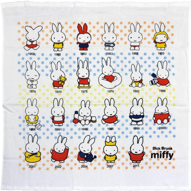 Miffy（ミッフィー） 西川リビング 日本製 ベビー裏ガーゼ 湯上げ