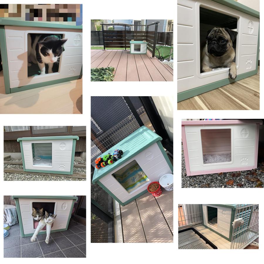 ペットハウス 屋外 防寒 キャットハウス 防風 野良猫 毛布付き ペットハウス 屋外 防寒 キャットハウス 防風 野良猫 毛布付き