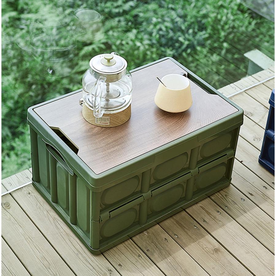 収納箱 折りたたみ コンテナボックス インテリア 収納ボックス Lサイズ