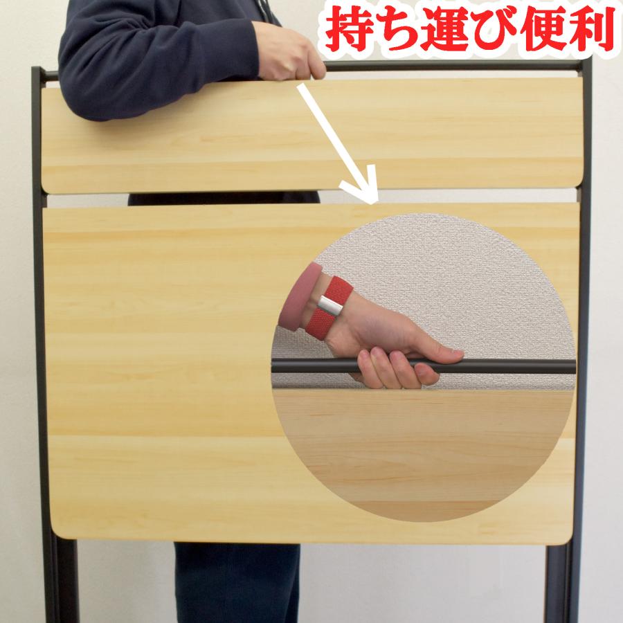折りたたみテーブル デスク 幅80cm 完成品 作業デスク 折りたたみ机