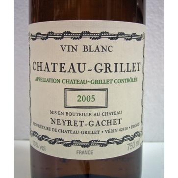 シャトー・グリエ　2005　フランス５大白ワイン　極少量生産品　Chateau Grillet(14045円)