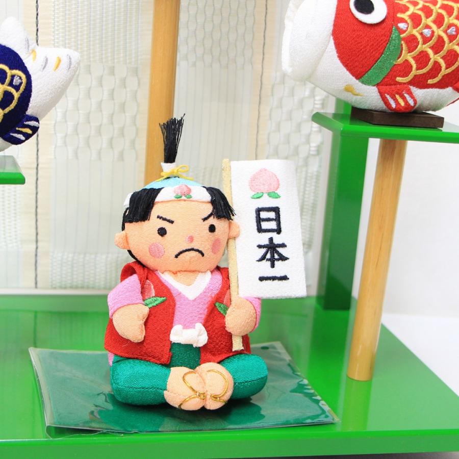 五月人形 お祝い 端午の節句 おしゃれ 室内鯉のぼり 室内鯉幟 桃太郎付きの画像