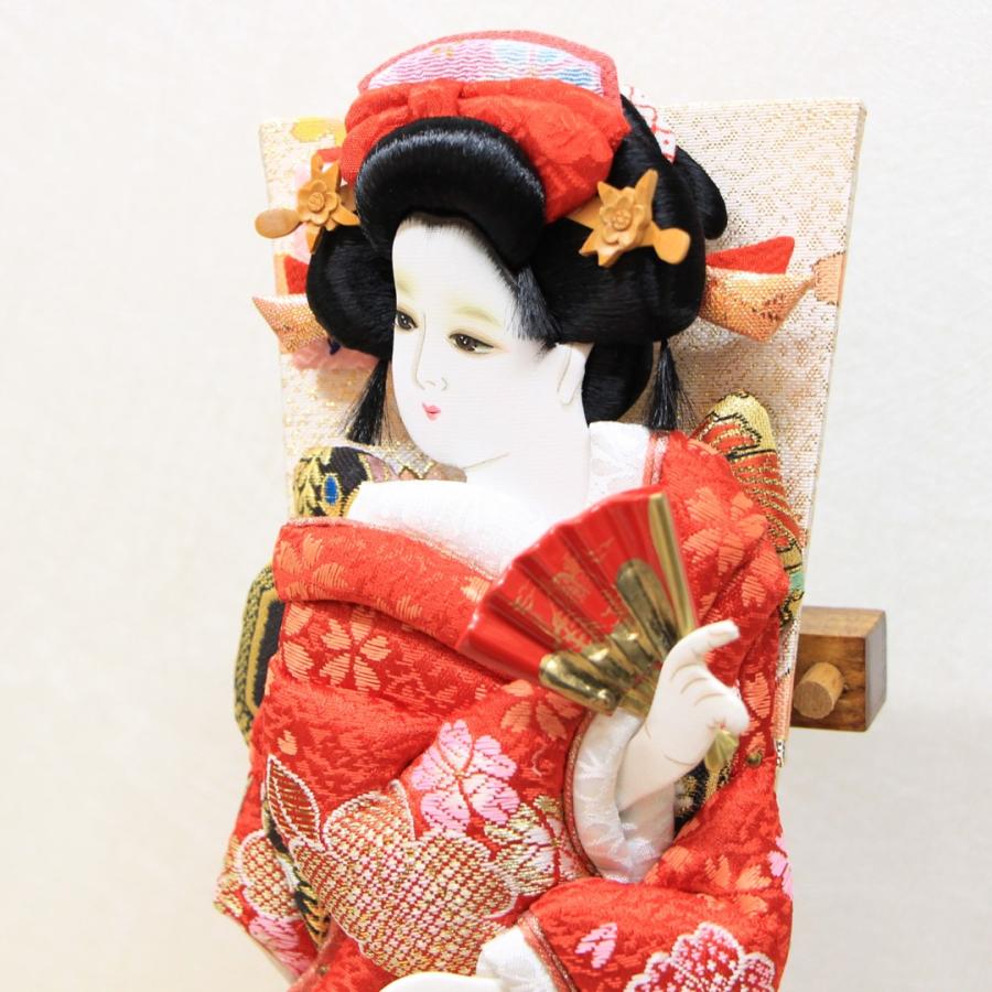 コンパクト羽子板 お祝い 初正月 木目飾台 8号 新花小町振袖 コンパクト羽子板 お祝い 初正月 木目飾台 8号 新花小町振袖
