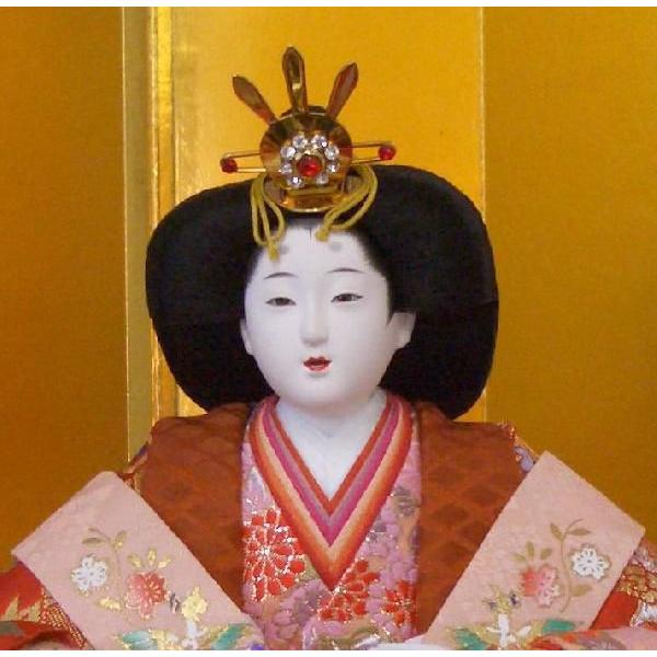 【訳あり品】 雛人形 120歓喜雛正絹本金（15人御所庭ひな人形7段飾り） 【KU3123075735】(111778円)