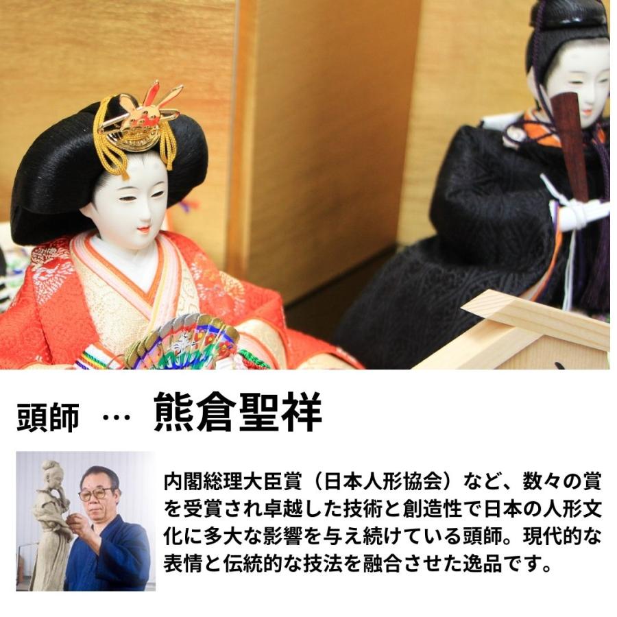 安藤桂甫作 京雛 十三番 雅印 No.6 洋金箔押絹シケ貼り六曲屏風 黒塗り