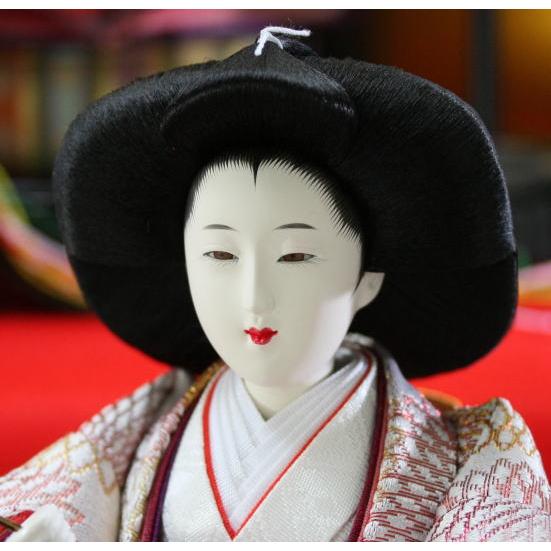 90平安天鳳作京小十番有職雛五人三段毛氈飾り : 人形のモリシゲ - 通販