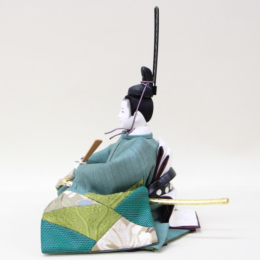 雛人形 清水久遊作 ひいな 三五親王飾り 正絹上限定作品 和紙屏風 白木