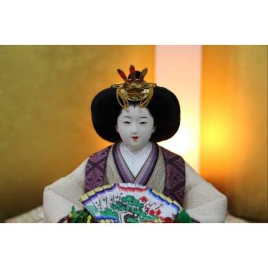 雛人形 京十番縫取り縮緬親王金屏風飾り : 人形のモリシゲ - 通販