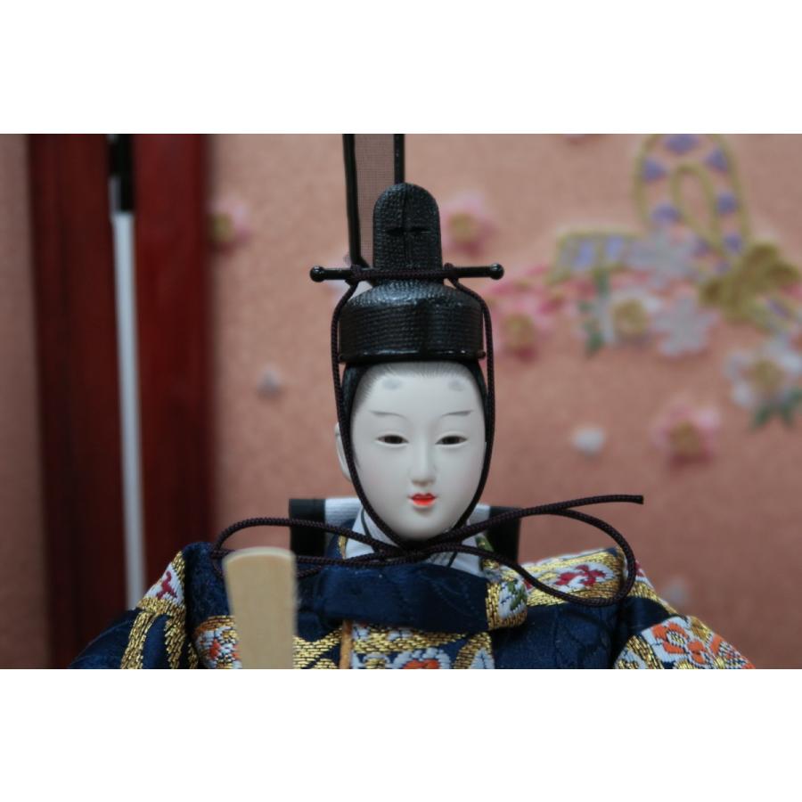 雛人形 55歓喜雛親王ひな綾音親王(収納平飾り)【お雛様】【収納飾り