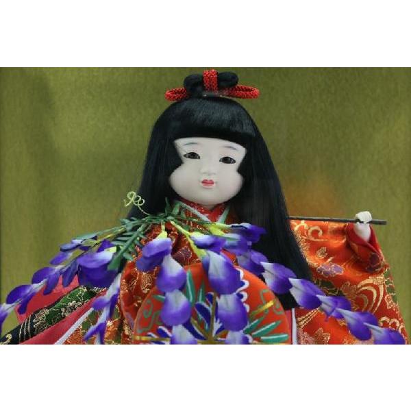 8号明日香藤娘木製枠ガラスケース飾り : 人形のモリシゲ - 通販
