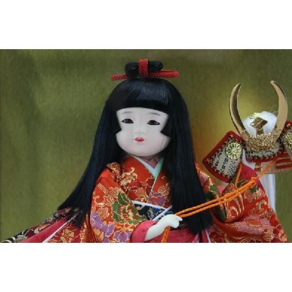 8号明日香八重垣姫木製枠ガラスケース飾り : 人形のモリシゲ - 通販