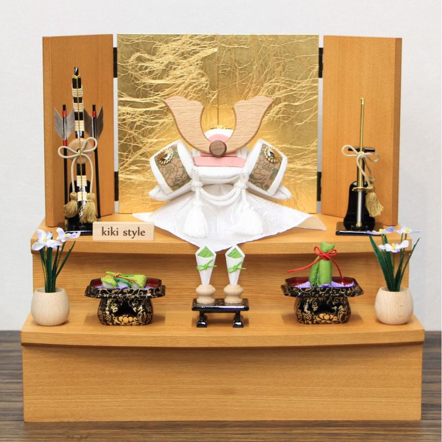 五月人形（段飾り） 兜飾り（3段飾り） 置物 S-74 ※五月人形,五