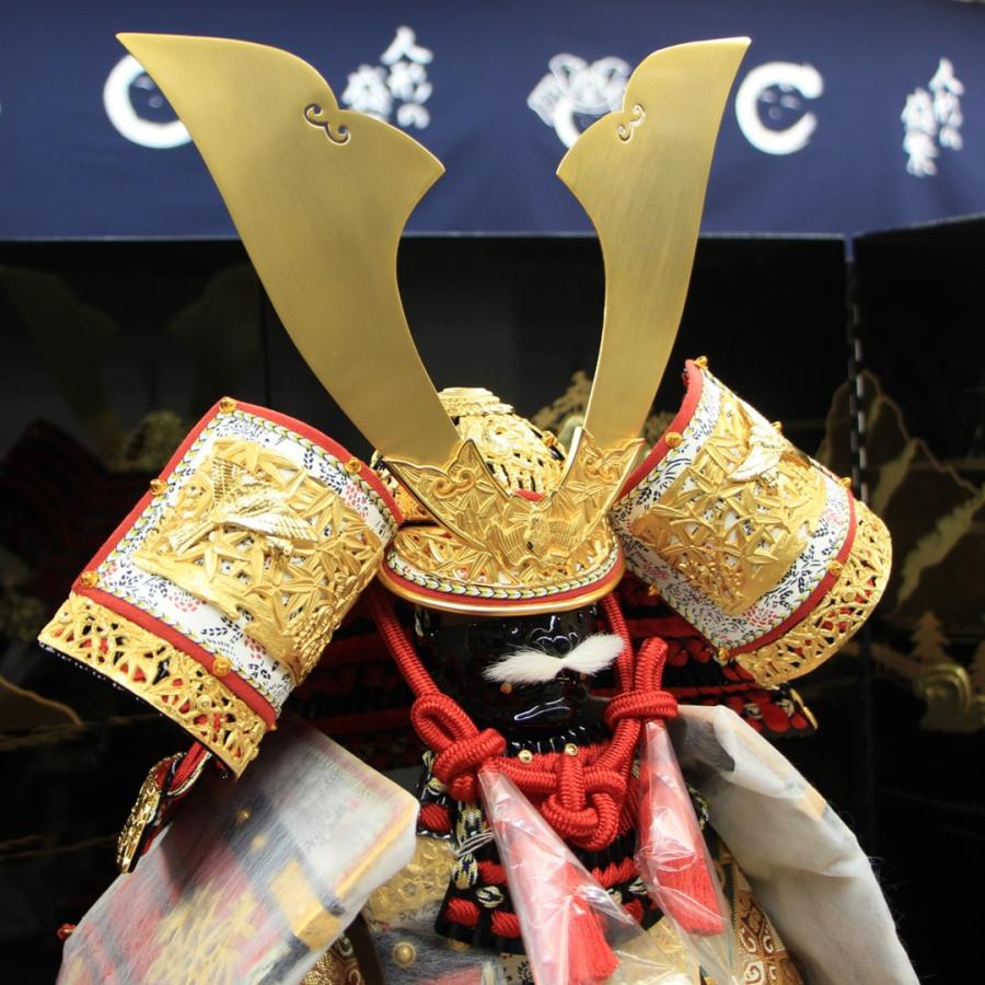 五月人形平飾り 大越忠保作 春日大社国宝模写 10 竹虎之大鎧 艶消し