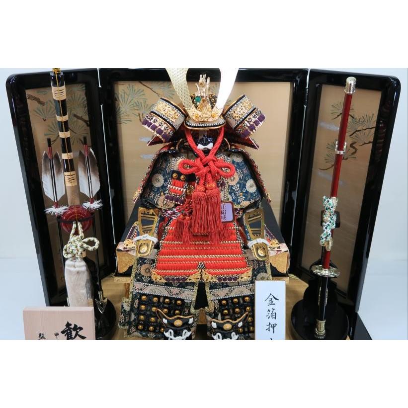 五月人形 兜 鎧 豪華 鎧飾り 鎧平飾り 五月人形平飾り武人作8号 五月人形 兜 鎧 豪華 鎧飾り 鎧平飾り 五月人形平飾り武人作8号