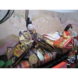 雛人形 安藤桂甫作京雛九番梅印本金親王飾り : 人形のモリシゲ - 通販