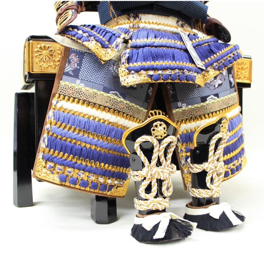 五月人形 収納飾り 6号 紺碧鎧 : 人形のモリシゲ - 通販 - Yahoo