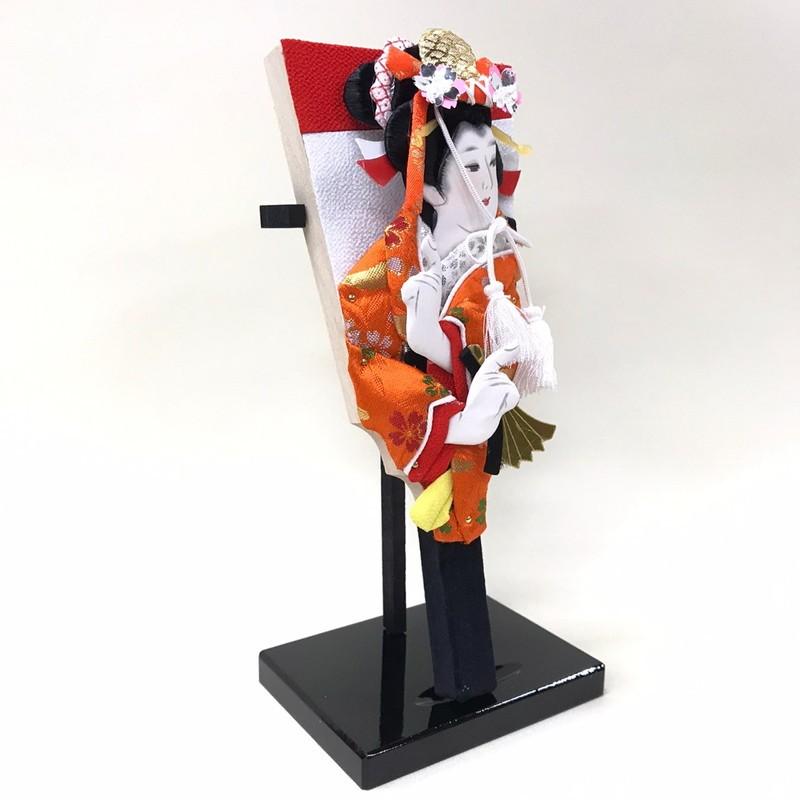 道成寺 【7号押絵羽子板】 初正月 コンパクト 豆羽子板 ミニ羽子板