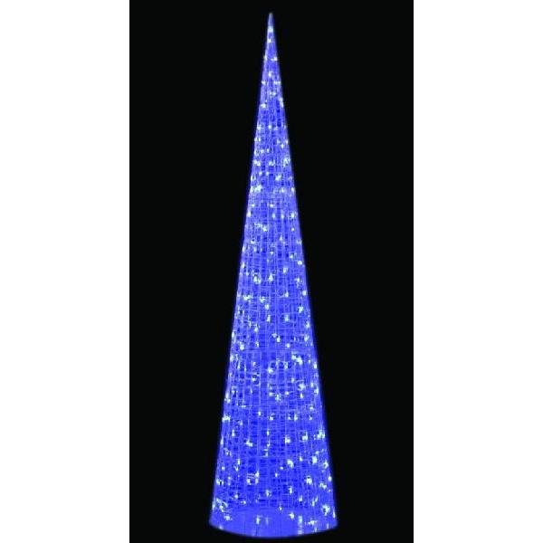 LEDクリスタルグロービッグコーン（小）ホワイト・ブルー・ウォームホワイトの3色よりお選びください。【送料無料！】の画像
