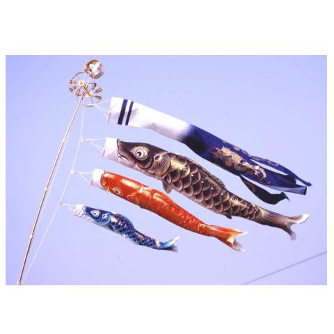 中古 鯉のぼり【B】6m 両面金太郎 こいのぼり 3色+吹流し こどもの日 節句
