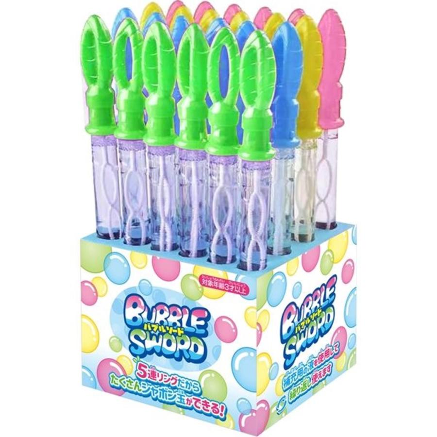 しゃぼん玉 スティックタイプ シャボン玉 バブルソード 24個セット