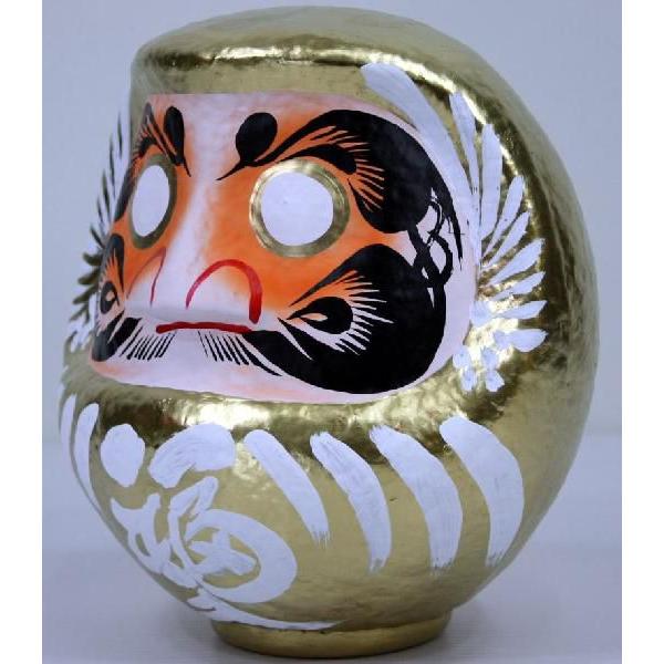 【縁起物】　金色のだるま 福入りだるま16号金【開運達磨】【縁起だるま】 : 人形のモリシゲ