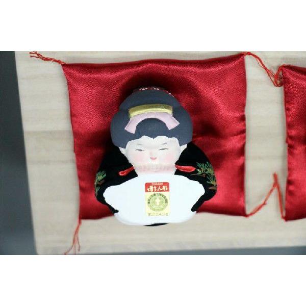 三福三（木箱入り）（博多人形） お福人形 : 人形のモリシゲ - 通販